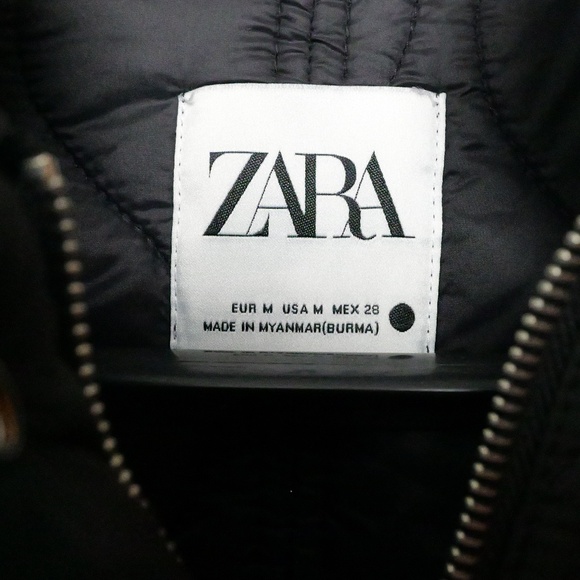 Zara quilted jacket with hidden hood - Picture 2 of 7